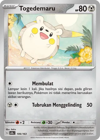 Togedemaru (ex Compact Deck 106/163)