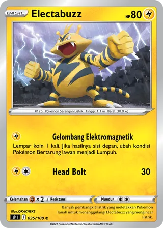 Electabuzz (Star Birth 035/100)