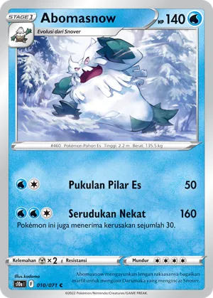 Abomasnow (Dark Phantasma 010/071)