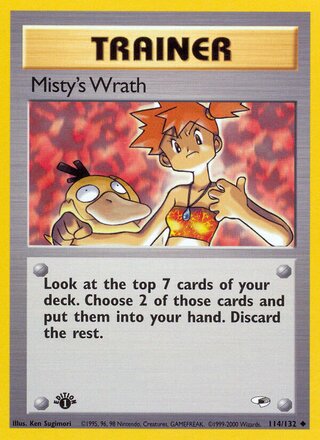 Misty's Wrath (Gym Heroes 114/132)
