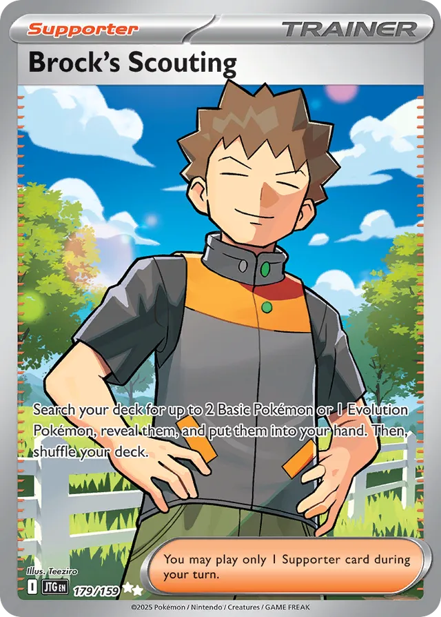 Brock's Scouting Journey Together 179/159 Ultra Rare