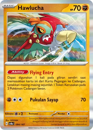 Hawlucha (Terastal Festival ex 084/187)