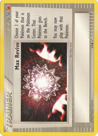 Max Revive (Next Quest 3/8)