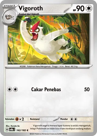 Vigoroth (Stellar Lightning 142/182)