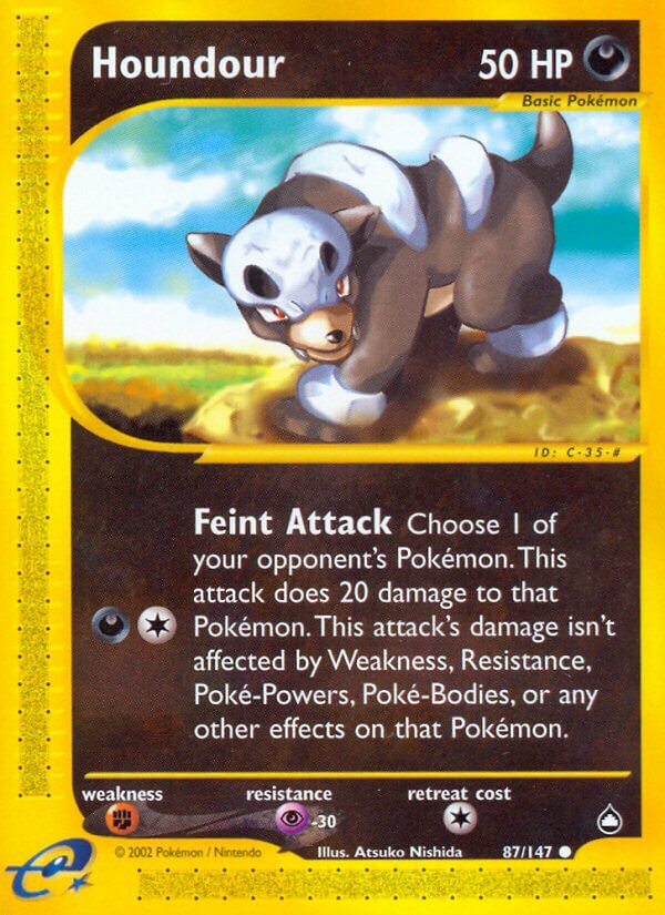87/147 Houndour AQ Common