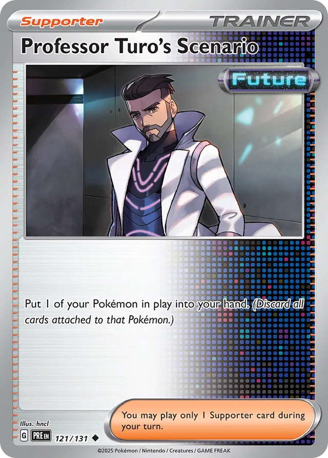 Professor Turo's Scenario Prismatic Evolutions 121/131 Uncommon