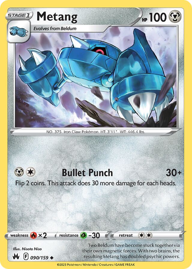 Metang Crown Zenith 090/159 Uncommon