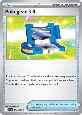 Pokégear 3.0 (Black Bolt 084/086)