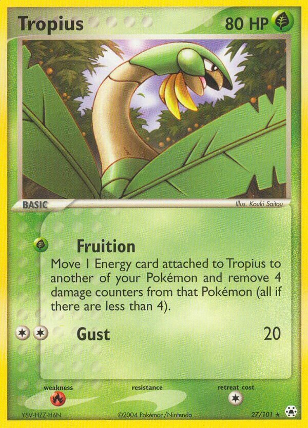 27/101 Tropius HL Rare