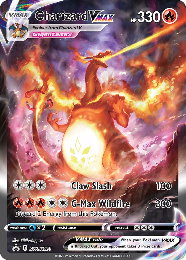 SWSH261 CharizardVMAX SSP PROMO