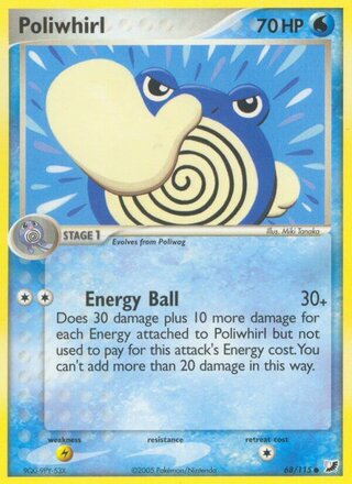 Poliwhirl (EX Unseen Forces 68/115)