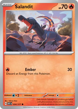 Salandit (Ascended Heroes 034/217)