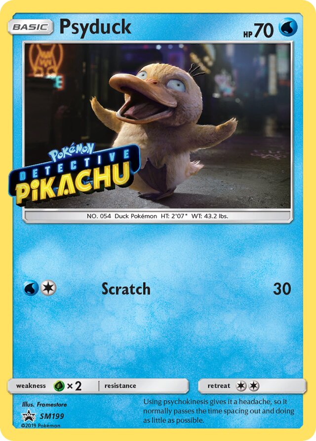 SM199 Psyduck [Cosmos Holo] SMP PROMO