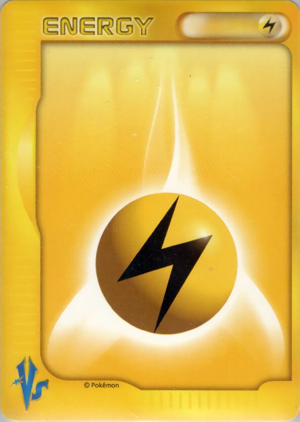 Lightning Energy基本雷エネルギー 2 Pokémon VSポケモンカード★VS — —