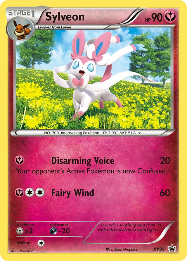 Sylveon XY Black Star Promos XY04 PROMO