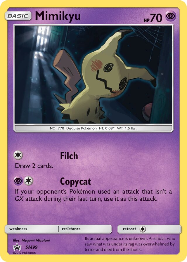 SM99 Mimikyu SMP PROMO
