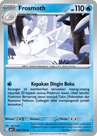 Frosmoth (Mega Evolution 043/126)