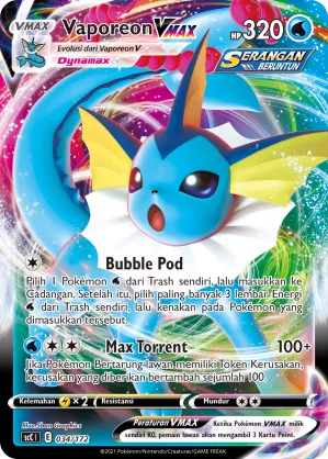 Vaporeon VMAX (Evolution V Starter Deck 034/172)
