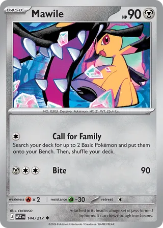 Mawile (Ascended Heroes 144/217)