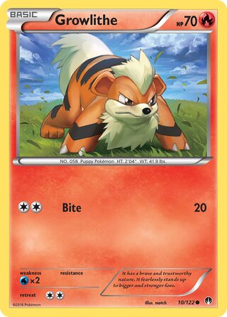Growlithe (BREAKpoint 10/122)