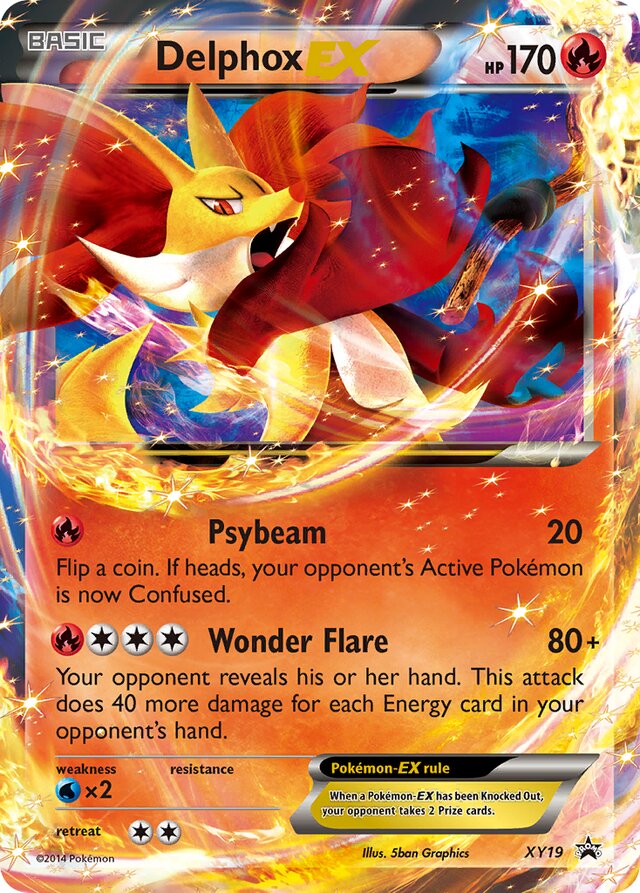 DelphoxEX XY Black Star Promos XY19 PROMO