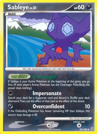 Sableye (Stormfront 48/100)