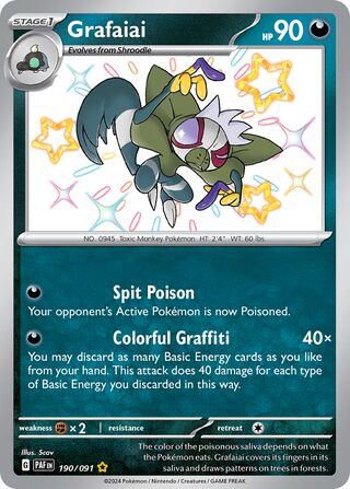 Grafaiai (Paldean Fates 190/091)