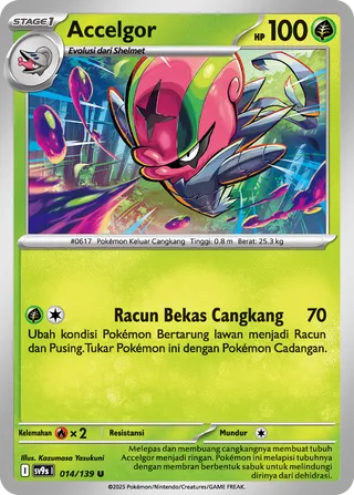 Accelgor (Bonds of Destiny 014/139)