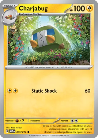 Charjabug (Ascended Heroes 065/217)