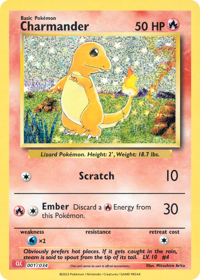 Charmander Charizard & Ho-Oh ex Deck 001/034