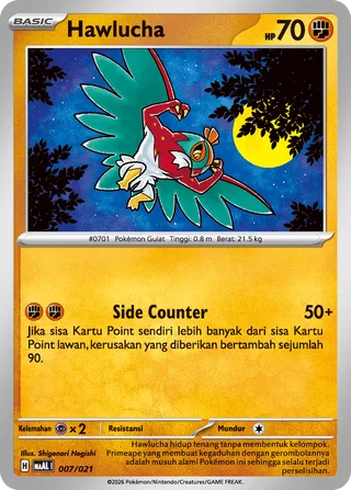 Hawlucha (Mega Lucario ex Starter Deck 007/021)