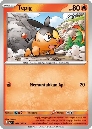 Tepig (Void Blast 026/123)