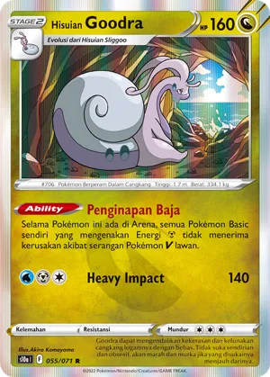 Hisuian Goodra (Dark Phantasma 055/071)