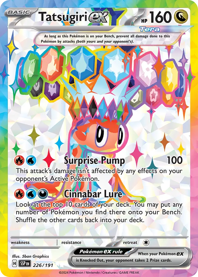 Tatsugiriex Surging Sparks 226/191 Ultra Rare