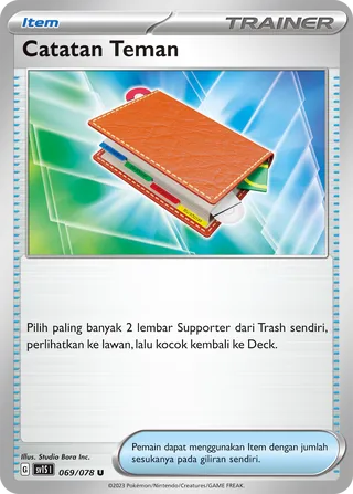 Pal Pad (Scarlet ex 069/078)