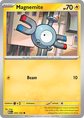 045/132 Magnemite MEG Common