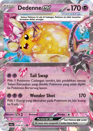Dedenne ex (Triplet Beat 038/073)