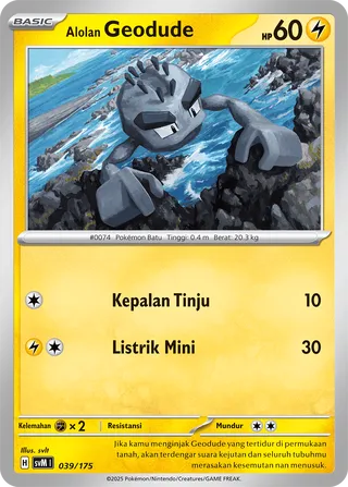 Alolan Geodude (Generations Starter Decks 039/175)