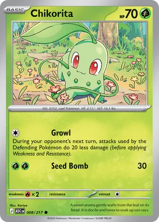 Chikorita (Ascended Heroes 008/217)
