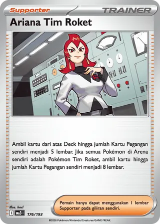 Team Rocket's Ariana (MEGA Dream ex 176/193)