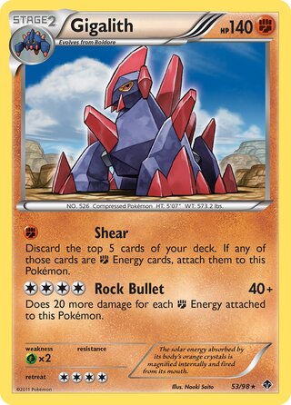 Gigalith (Emerging Powers 53/98)
