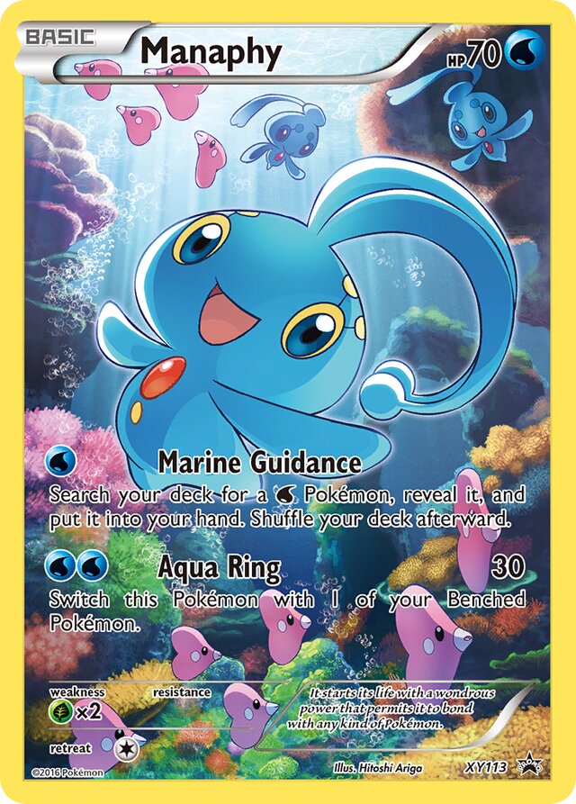 Manaphy XY Black Star Promos XY113 PROMO