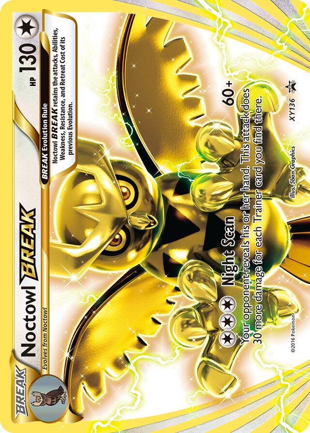 NoctowlBREAK XY Black Star Promos XY136 PROMO