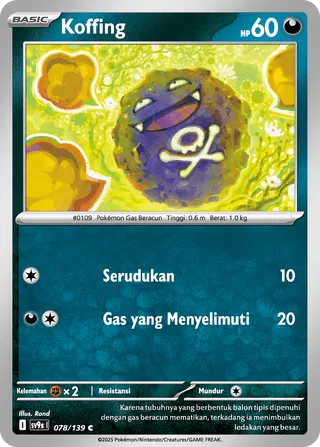 Koffing (Bonds of Destiny 078/139)