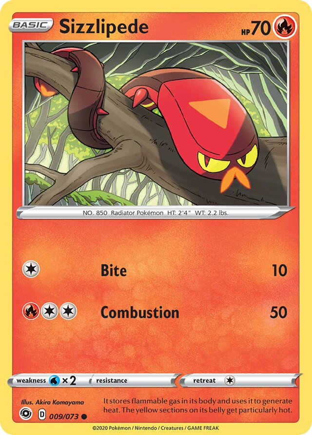 Sizzlipede Champion's Path 009/073 Common