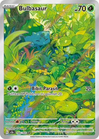 Bulbasaur (Pokémon Card 151 166/165)