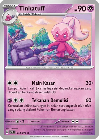 Tinkatuff (Clay Burst 034/071)
