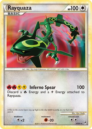 Rayquaza (Call of Legends 20/95)