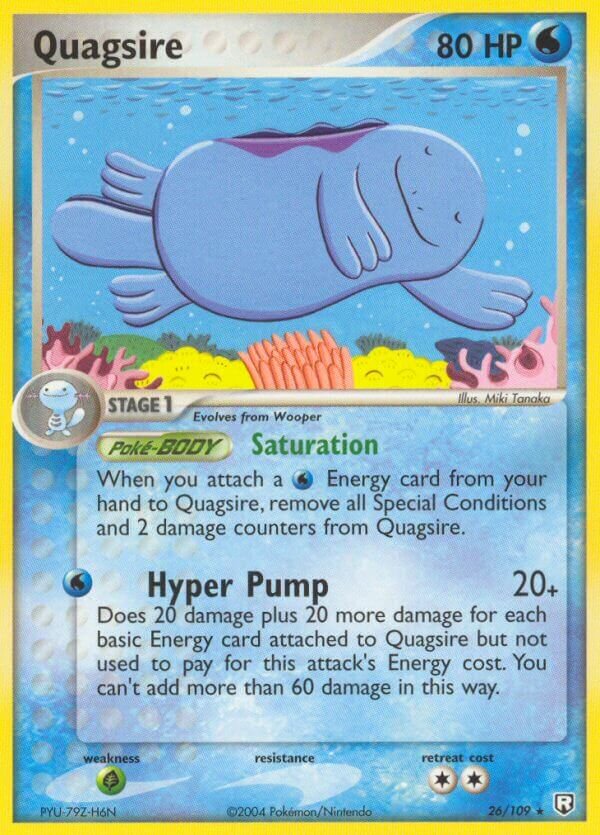 Quagsire Team Rocket Returns 26/109 Rare
