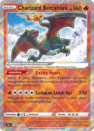 Radiant Charizard (VSTAR Universe 015/172)